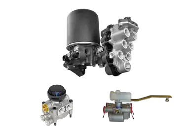 AIR UNLOADER VALVE & ROLE & FOUR CIRCUIT